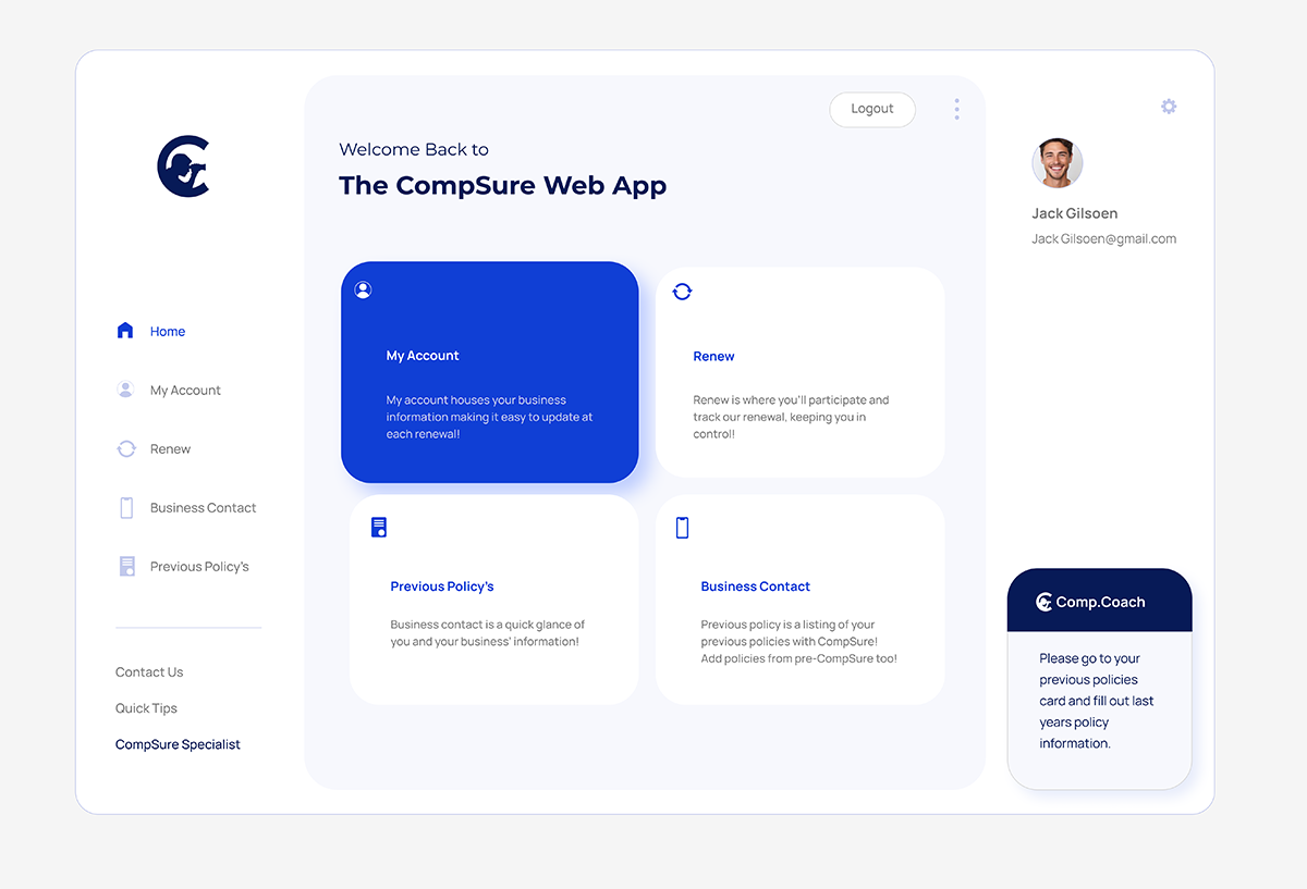 Online Dashboard & Portal